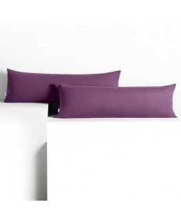 Amber Decorative Pillow Cover in GINTARO color, purple style, classic design, material type - textile jersey 40x145 DecoKing