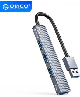 Orico AH-A13 USB-A Hub Docking Station 1x USB-A 3.0 + 3x USB-A 2
