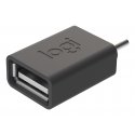 Logitech 956-000005 kaabli soomuutja USB C USB A Grafiit Logitech 956-000005 kaabli soomuutja USB C USB A Grafiit