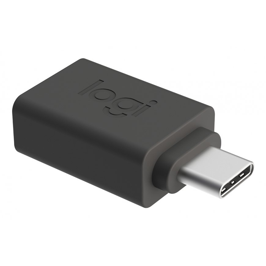 Logitech 956-000005 гендерный адаптер USB C USB A Графит – 2