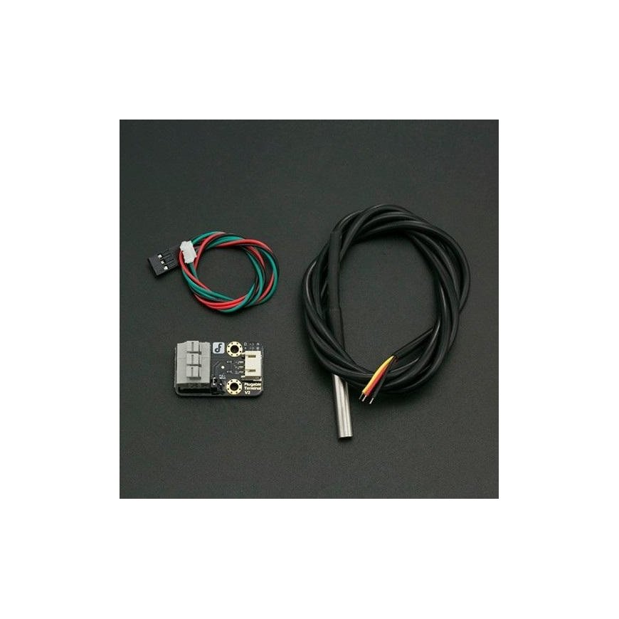 Gravitācija - komplekts ar temperatūras sensoru DS18B20 - DFRobot KIT0021