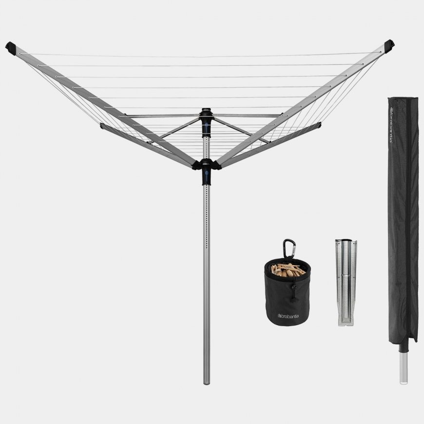 Brabantia 117145 стойка для сушки белья Серый
