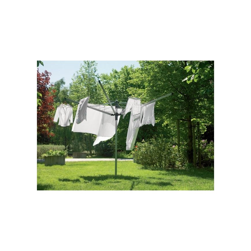 Brabantia 117145 skalbinių džiovykla / virvė Pilka – 4