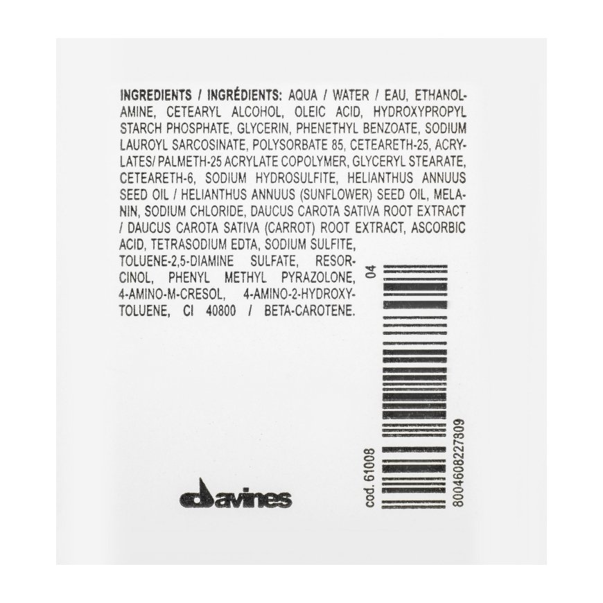 Davines, Uus Värv, Püsiv Juuksevärv, 9.0, 60 ml