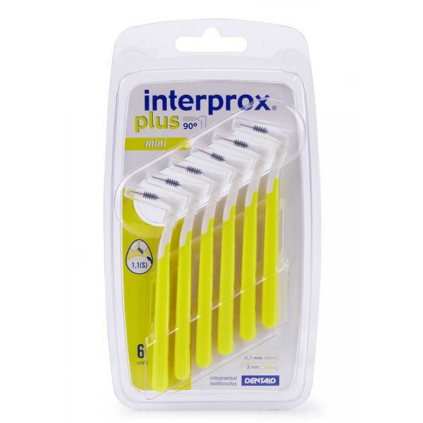 Interprox Plus Mini Toothbrush 6 Interproximal Brushes – 2