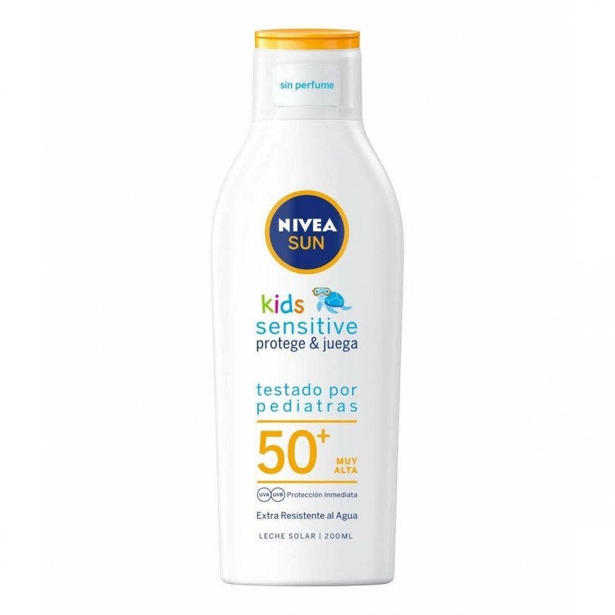 Nivea Protect&Sensitive Kids Sunscreen Cream 200 ml Spf 50