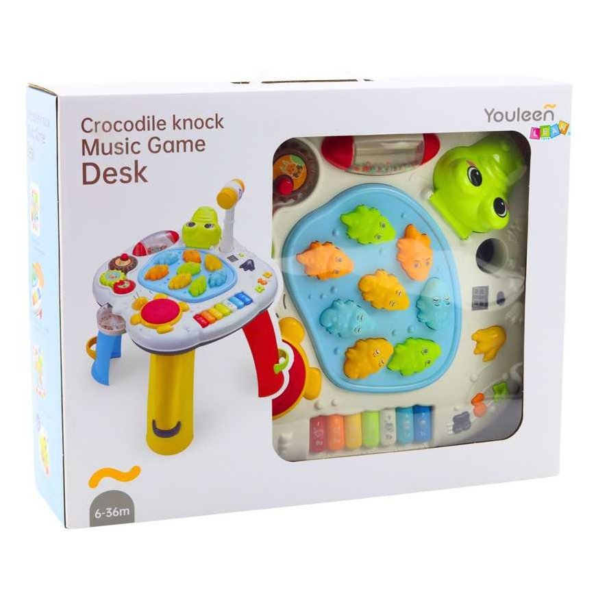 Lean Toys Interactive Crocodile Educational Table – 4