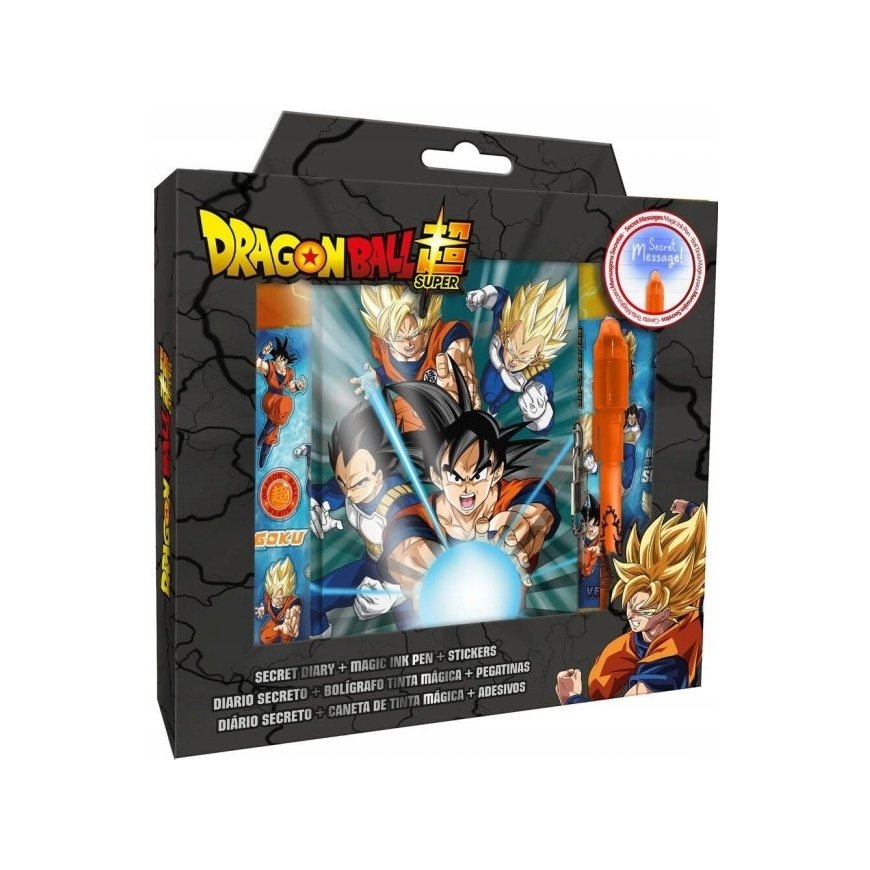 Dragon Ball päevik + maagiline sulepea DB00006