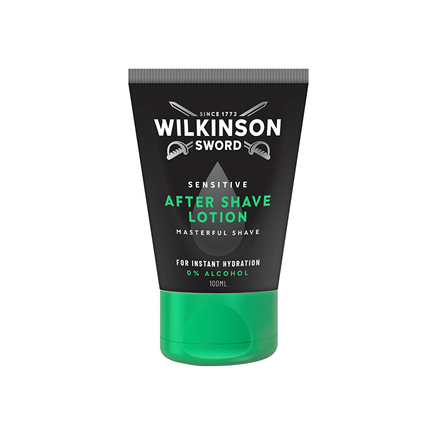 "Wilkinson Sword" sensitive shaving lotion, 100 ml