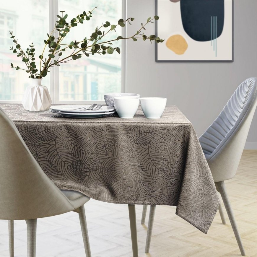 AmeliaHome TCLOTH / AH / GAIA / HMD / KAPPUCCINO / 120X180 – 4