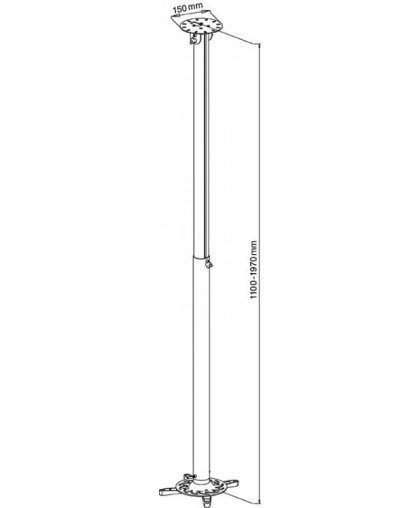 Sbox Projector Ceiling Mount PM-200XL – 2