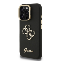 Guess PU Grained 4G Logo Stand Camera Frame kaitseümbris Apple iPhone 15 Pro jaoks musta värvi Guess PU Grained 4G Logo Stand Camera Frame kaitseümbris Apple iPhone 15 Pro jaoks musta värvi
