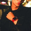 Skinarma apyrankė+dėklas Saido 2in1 Apple Watch 45/44mm raudonos spalvos Skinarma apyrankė+dėklas Saido 2in1 Apple Watch 45/44mm raudonos spalvos
