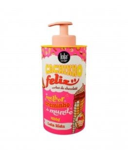 Lola Cosmetics, Cachinho Feliz Kids, Suklaa, Hiusten muotoilukreemim, Joustava pito, 480 g