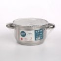 Altom Design FABIO Puodas NIERDZEWNY 16CM 1,9L AR STIKLA VĀKU Altom Design FABIO Puodas NIERDZEWNY 16CM 1,9L AR STIKLA VĀKU