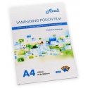 Aveli laminating foil 100pcs A4, 200mic (2x100), glossy Aveli laminating foil 100pcs A4, 200mic (2x100), glossy