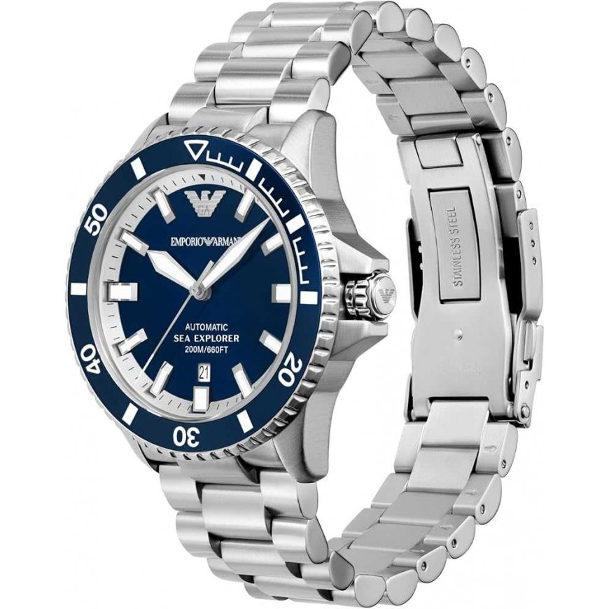 Meeste kell EMPORIO ARMANI AR60079 Sea Explorer AUTOMATIC (zi110a) + KARP – 2