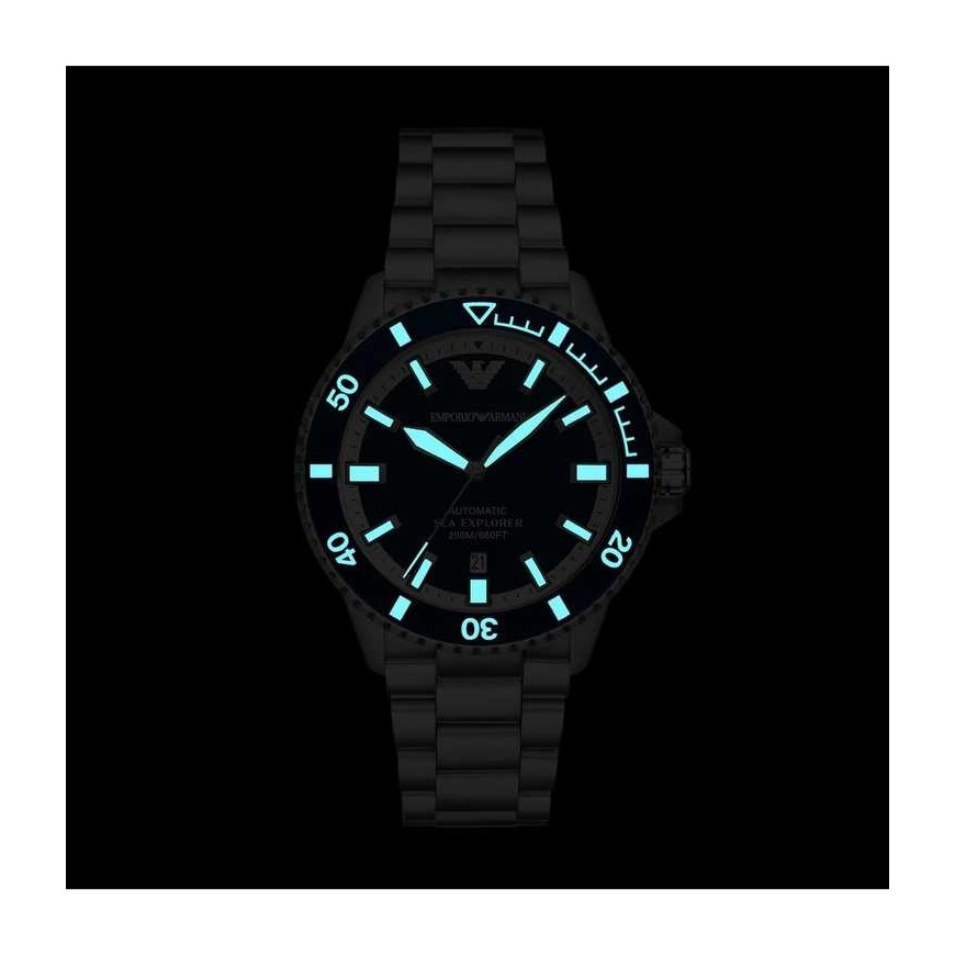 Meeste kell EMPORIO ARMANI AR60079 Sea Explorer AUTOMATIC (zi110a) + KARP – 3