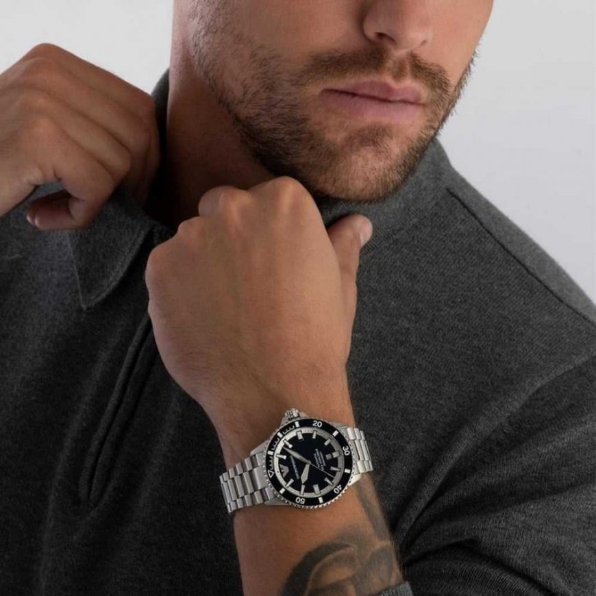 Meeste kell EMPORIO ARMANI AR60079 Sea Explorer AUTOMATIC (zi110a) + KARP – 5