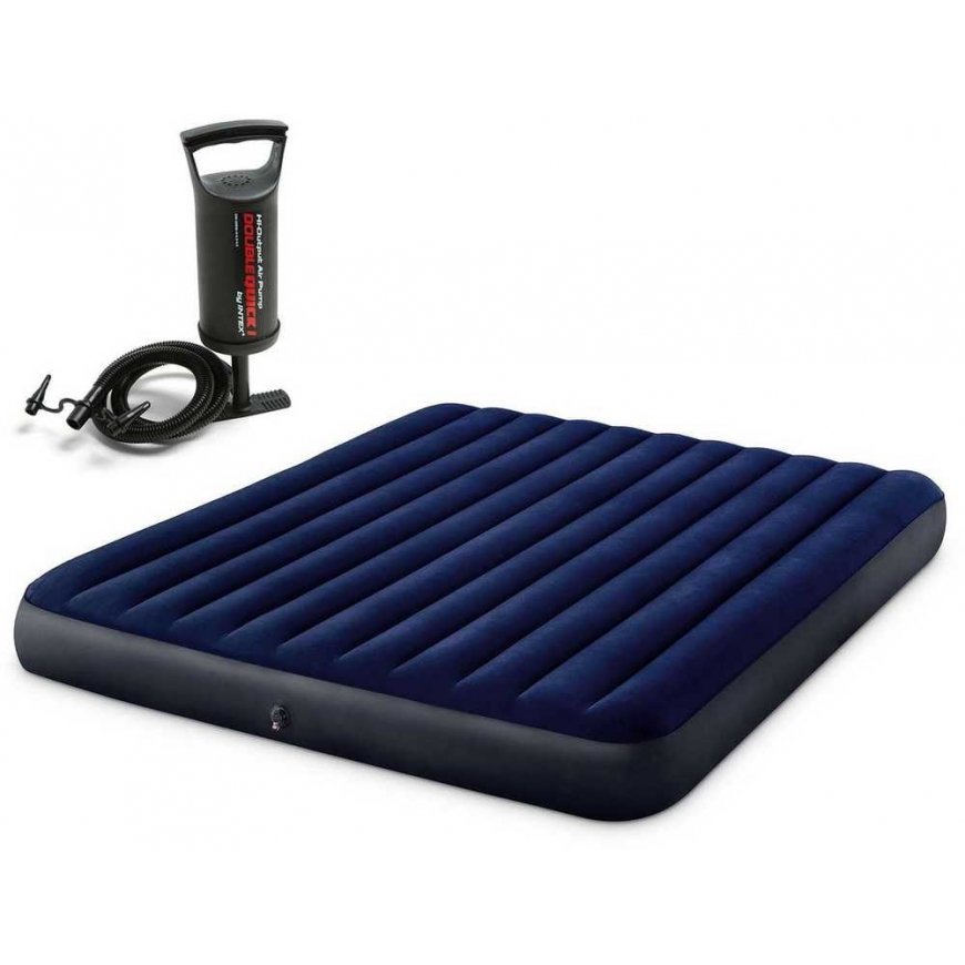 Puhallettava patja 203x183x25 cm INTEX 64755 -pumppulla – 3