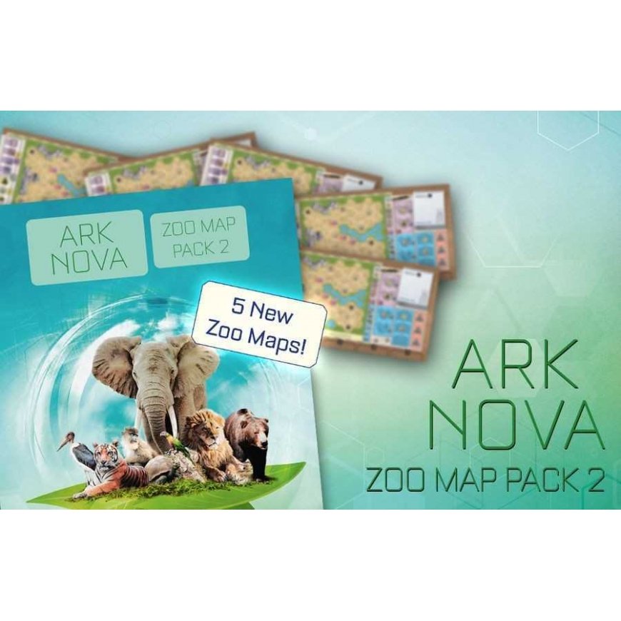 Feuerland Spiele Ark Nova: Zoo Map Pack 2
