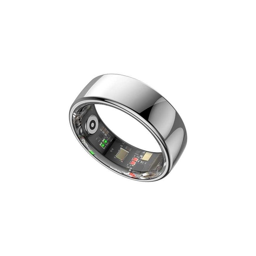"Smart RING PRO" silver, heart rate, saturation, sleep, activity monitor, size 11, "Powerton" – 4