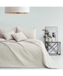 Kaksikülgne voodipesu AmeliaHome SOFTA 220 x 240 cm, värv: kreem
