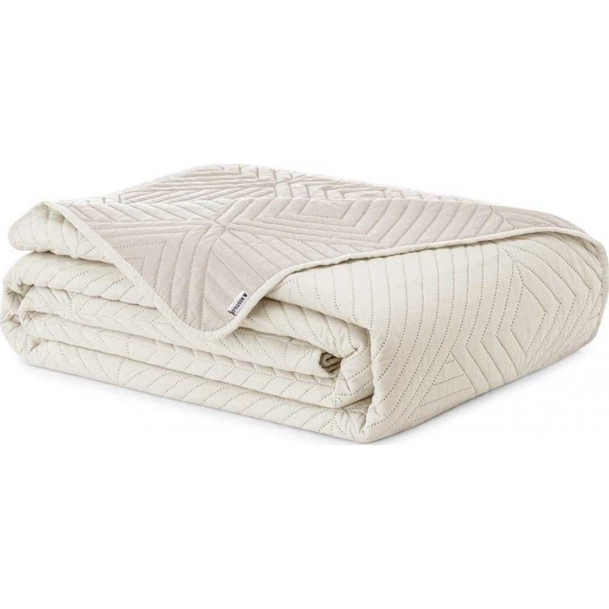 Reversible bedspread AmeliaHome SOFTA 220 x 240 cm, color: cream – 4