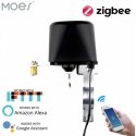 Умный ZigBee контроллер водяного клапана TUYA / Smart Life - черный
