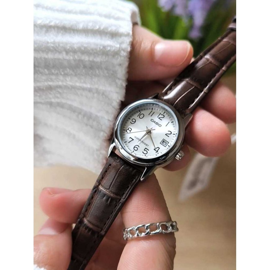 Moteriškas laikrodis CASIO LTP-V002L-7B2UDF (zd584i) + DĖŽUTĖ