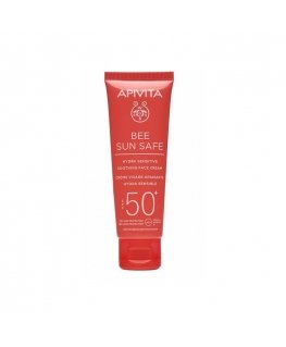 Apivita Bee Sun Safe Hydra Sensitive kosteuttava kasvovoide SPF 50+ 50ml