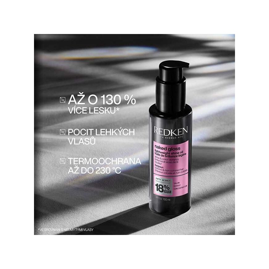 Redken Naked Gloss Легкое масло для блеска волос - 100 мл