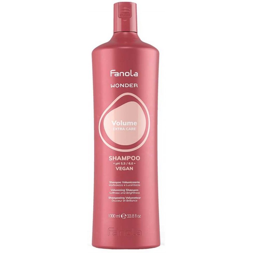 Maxima FANOLA_Wonder Volume Extra Care apimties suteikiantis šampūnas 1000 ml