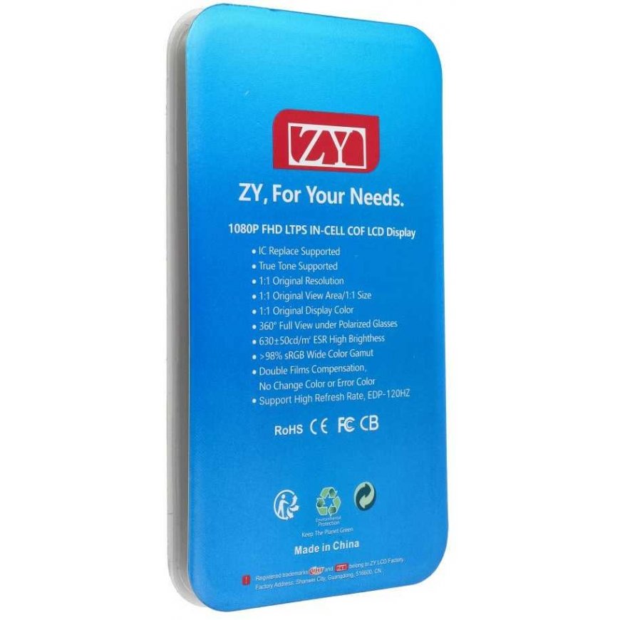 OEM ekranas, skirtas iPhone 13 Pro su jutikliniu ekranu juodu (ZY-LTPS) IC perkeliamu – 2