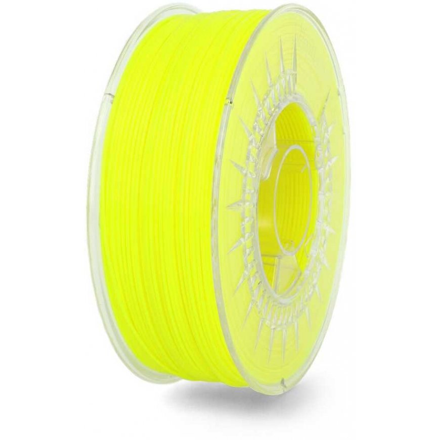 3D plastikas Devil Design PLA 1.75mm 1kg - Super Kollane