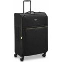 Travel Delsey Brochant 3 4W Expandable 78 cm suitcase, black