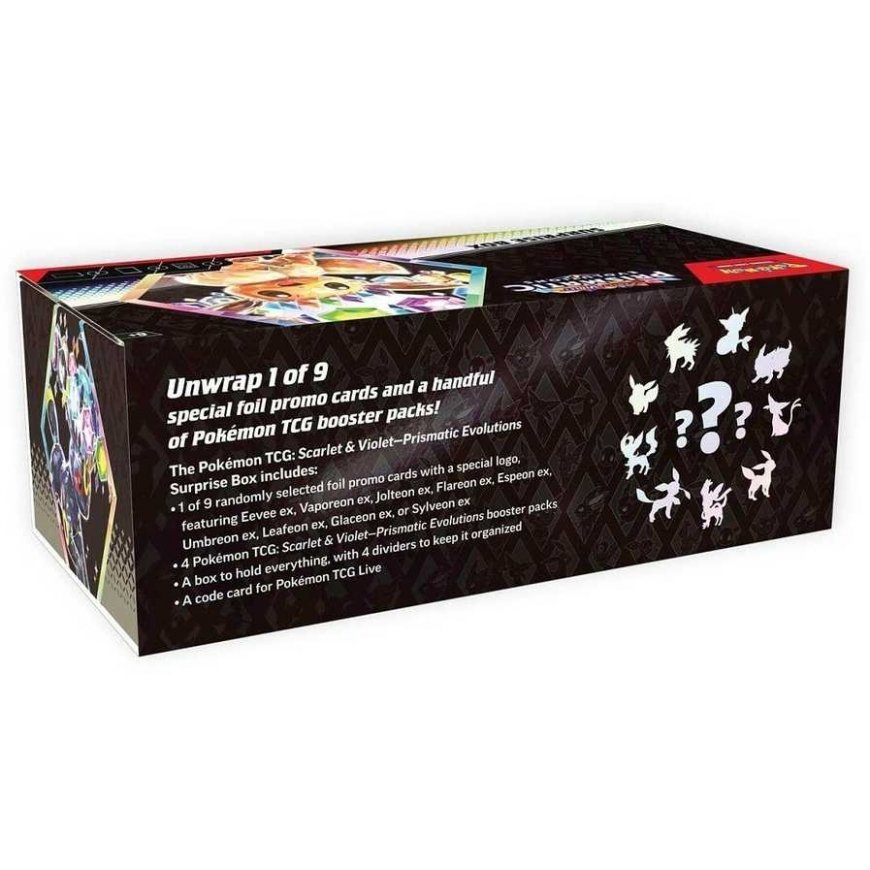 Pokemon TCG - Scarlet & Violet 8.5 Siurprizų Dėžutės Kolekcija – 3
