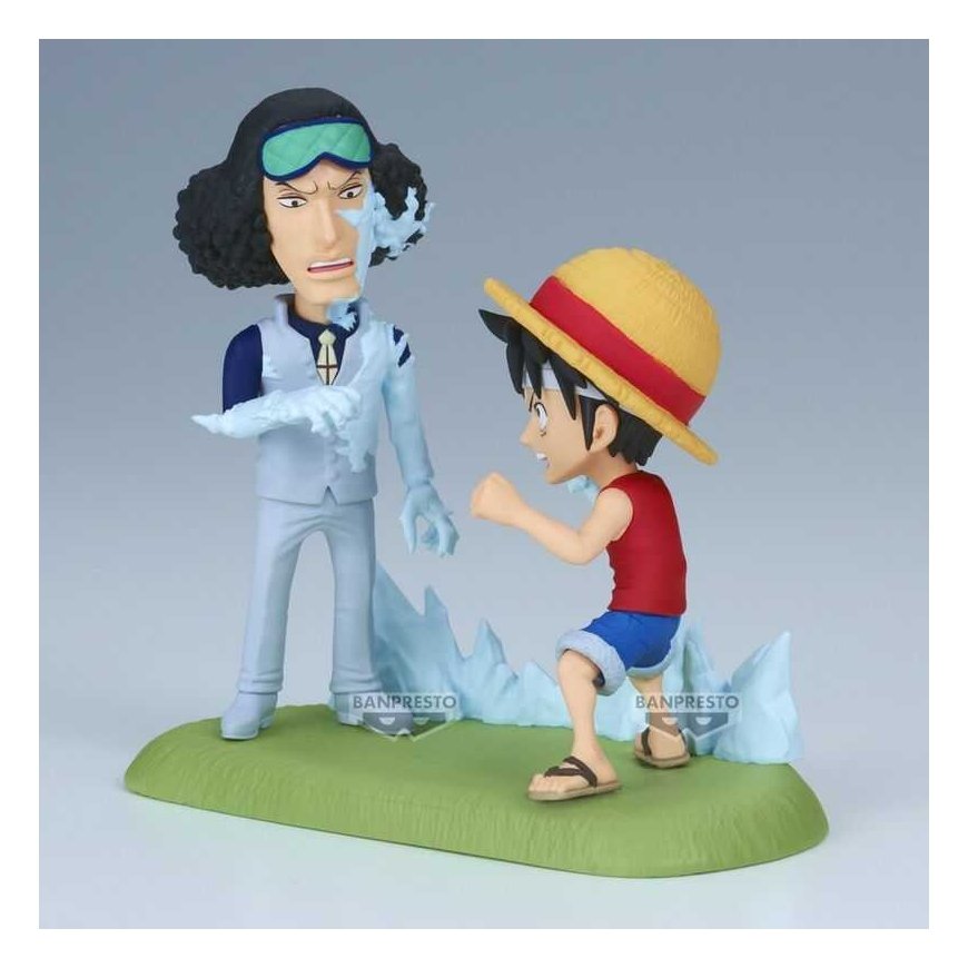 Banpresto One Piece World Collectable Figure Log Stories Monkey D. Luffy vs Kuzan 9cm – 3