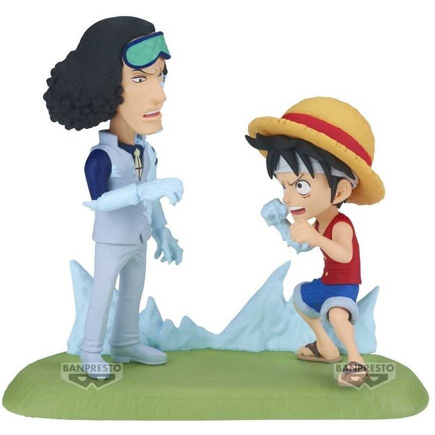 Banpresto One Piece World Collectable Figure Log Stories Monkey D. Luffy vs Kuzan 9cm – 5
