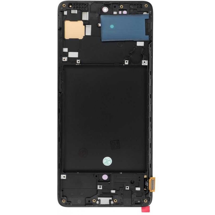 FixCell LCD screen designed for SAMSUNG A71 4G A715 OLED with frame