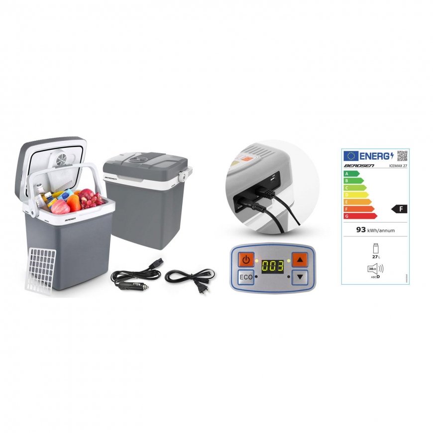 Tūrisma ledusskapis Berdsen Icemax 26 litri ECO režīmā – 5