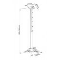 Sbox Projector Ceiling Mount max336mm 15kg PM-102XL Sbox Projector Ceiling Mount max336mm 15kg PM-102XL