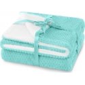 AmeliaHome Pledas SHLEEPY, 170X210 cm, color: turquoise AmeliaHome Pledas SHLEEPY, 170X210 cm, color: turquoise