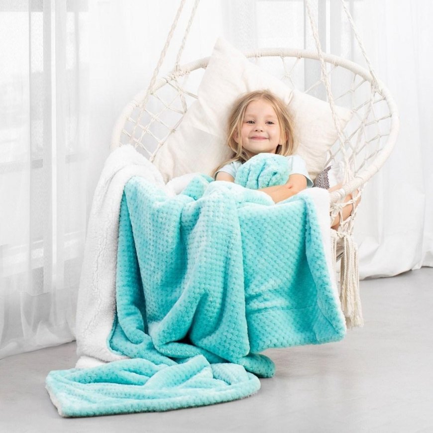 AmeliaHome Pledas SHLEEPY, 170X210 cm, väri: turkoosi – 2