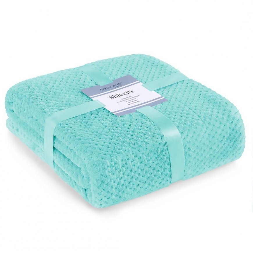 AmeliaHome Pledas SHLEEPY, 170X210 cm, spalva: turkio – 5