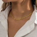 Troli Elegantne naiste terasest ehtekomplekt (kaelakee, käevõru) Troli Elegantne naiste terasest ehtekomplekt (kaelakee, käevõru)