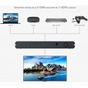 PremiumCord HDMI switch 4:1 with support for 4Kx2K@60Hz, 1080P, HDR, button control and remote control PremiumCord HDMI switch 4:1 with support for 4Kx2K@60Hz, 1080P, HDR, button control and remote control