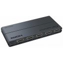 PremiumCord HDMI switch 4:1 with support for 4Kx2K@60Hz, 1080P, HDR, button control and remote control PremiumCord HDMI switch 4:1 with support for 4Kx2K@60Hz, 1080P, HDR, button control and remote control
