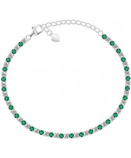 Brilio Silver Brilio Silver tennis bracelet with zirconia BRC88WG