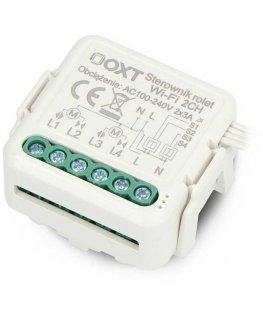 Tuya – 2 kanaliga mini WiFi ruloode juhtimisseade – Android/iOS rakendus – OXT SWT28